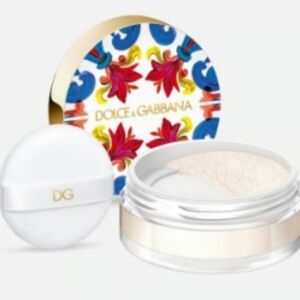 NIB Dolce and Gabbana Solar Glow Translucent Loose Setting Powder in Crystal